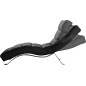 Chaise longue réglable multipositions, en cuir de luxe italien, SWEET, noir Chaise longue réglable multipositions, en cuir de luxe italien, SWEET, noir