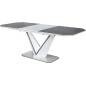 Table à manger extensible Valerie Ceramic, 160 à 210 cm Table à manger extensible Valerie Ceramic, 160 à 210 cm