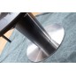 Table à manger extensible ronde / ovale Orba Ceramic couleur gris et noire Table à manger extensible ronde / ovale Orba Ceramic couleur gris et noire