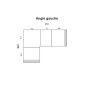 Récapitulatif Canapé d'angle, 1 relax électrique cuir buffle italien luxe: combirelax, sur mesure 291x216 cm, angle gauche, tabl Récapitulatif Canapé d'angle, 1 relax électrique cuir buffle italien luxe: combirelax, sur mesure 291x216 cm, angle gauche, tabl