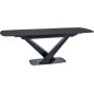 Table à manger extensible Casta I , couleur noire Table à manger extensible Casta I , couleur noire