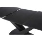 Table à manger extensible Casta I , couleur noire Table à manger extensible Casta I , couleur noire