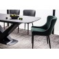 Table à manger extensible Casta I , couleur noire Table à manger extensible Casta I , couleur noire