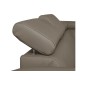 Canapé d'angle en cuir italien de luxe 5 places ASTERO, taupe, angle droit Canapé d'angle en cuir italien de luxe 5 places ASTERO, taupe, angle droit