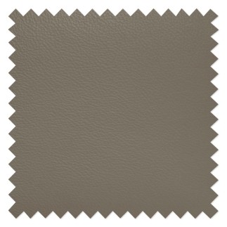 Canapé d'angle en cuir italien de luxe 5 places ASTERO, taupe, angle droit