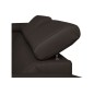 - Canapé d'angle en cuir italien de luxe 5 places ASTERO, chocolat, angle gauche - Canapé d'angle en cuir italien de luxe 5 places ASTERO, chocolat, angle gauche