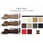 Canapé d'angle en cuir italien 5 places BONO, couleur personnalisée, angle gauche Canapé d'angle en cuir italien 5 places BONO, couleur personnalisée, angle gauche