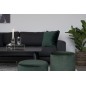 Canapé 3 places en tissu de qualité LISA coloris gris foncé Canapé 3 places en tissu de qualité LISA coloris gris foncé