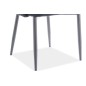 Lot de 2 chaises ASTEN en tissu velours de qualité, couleur noir Lot de 2 chaises ASTEN en tissu velours de qualité, couleur noir