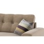 Canapé d'angle en tissu de qualité ERVIN, beige, angle gauche Canapé d'angle en tissu de qualité ERVIN, beige, angle gauche