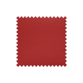 Canapé d'angle en cuir italien de luxe 5/6 places FIONA, rouge foncé, angle droit