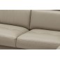 Canapé d'angle en 100% tout cuir italien de luxe 7/8 places, convertible avec relax électrique et coffre, URBANIA, beige, angle Canapé d'angle en 100% tout cuir italien de luxe 7/8 places, convertible avec relax électrique et coffre, URBANIA, beige, angle