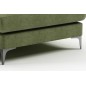 Canapé d'angle en tissu de qualité ERVIN, vert, Vert olive, angle droit Canapé d'angle en tissu de qualité ERVIN, vert, Vert olive, angle droit