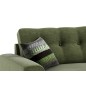Canapé d'angle en tissu de qualité ERVIN, vert, Vert olive, angle droit Canapé d'angle en tissu de qualité ERVIN, vert, Vert olive, angle droit