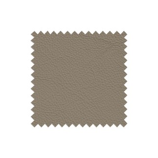 - Canapé d'angle en 100% tout cuir épais de luxe italien , 5/6 places DALBERT, couleur taupe, angle gauche