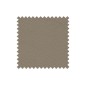 - Canapé d'angle en 100% tout cuir épais de luxe italien , 5/6 places DALBERT, couleur taupe, angle gauche