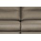 Canapé 2 places en 100% tout cuir épais italien vachette HAMBOURG, couleur taupe Canapé 2 places en 100% tout cuir épais italien vachette HAMBOURG, couleur taupe