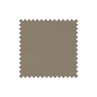 Canapé 2 places en 100% tout cuir épais italien vachette HAMBOURG, couleur taupe