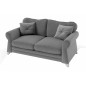Canapé 3 places en tissu de qualité TOMY, gris Canapé 3 places en tissu de qualité TOMY, gris