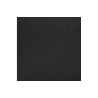 Canapé d'angle convertible en cuir italien de luxe 5/6 places GIANNI avec coffre, noir, angle droit