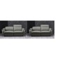 1er paiement de la commande: Canapé 2 places avec 2 relax électriques en cuir italien buffle toprelax, gris foncé, 6X SANS FRAIS 1er paiement de la commande: Canapé 2 places avec 2 relax électriques en cuir italien buffle toprelax, gris foncé, 6X SANS FRAIS