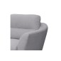 Canapé en tissu luxe 2 places, TRENDY gris clair Canapé en tissu luxe 2 places, TRENDY gris clair