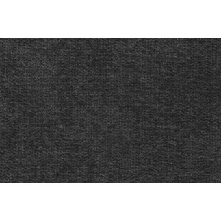Canapé d'angle en velours luxe 5 places LUGO gris foncé, angle droit