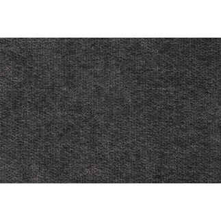 Canapé d'angle en velours luxe 5 places LUGO gris foncé, angle gauche