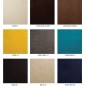 Canapé d'angle en velours luxe 5 places LUGO beige, angle gauche Canapé d'angle en velours luxe 5 places LUGO beige, angle gauche