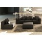 Canapé modulable COMBINO CUIR PRESTIGE LUXE, NOIR, 8 places Canapé modulable COMBINO CUIR PRESTIGE LUXE, NOIR, 8 places