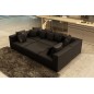 Canapé modulable COMBINO CUIR PRESTIGE LUXE, NOIR, 8 places Canapé modulable COMBINO CUIR PRESTIGE LUXE, NOIR, 8 places