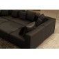 Canapé modulable COMBINO CUIR PRESTIGE LUXE, NOIR, 8 places Canapé modulable COMBINO CUIR PRESTIGE LUXE, NOIR, 8 places