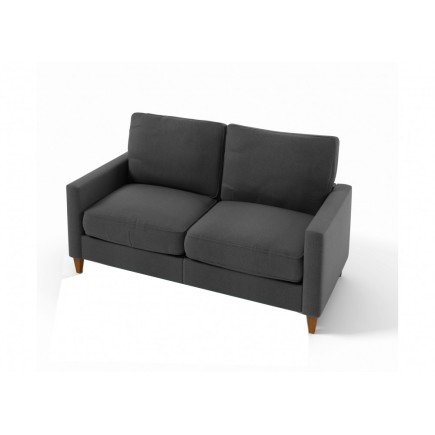 Canapé 2 places en tissu de qualité SWEDEN, gris