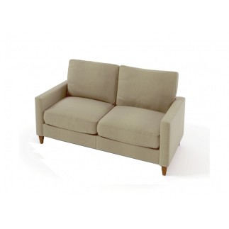 Canapé 2 places en tissu de qualité SWEDEN, beige