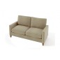 Canapé 2 places en tissu de qualité SWEDEN, beige Canapé 2 places en tissu de qualité SWEDEN, beige