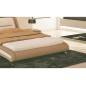 Lit en cuir italien de luxe DINO, blanc / blanc, uni, (disponible en blanc uni), 160x200 Lit en cuir italien de luxe DINO, blanc / blanc, uni, (disponible en blanc uni), 160x200