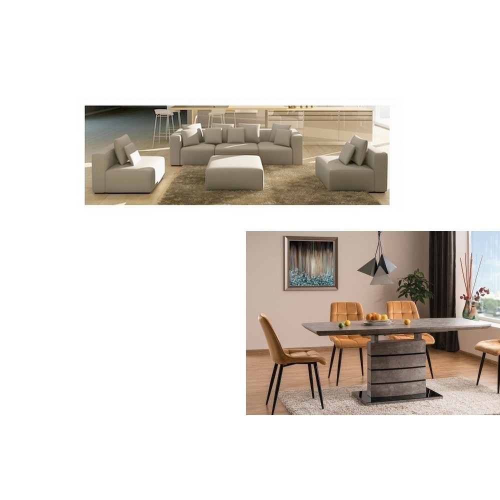 2eme PAIEMENT DE COMMANDE: canapé modulable COMBINO personnalisé sur demande du client en 100% TOUT CUIR PRESTIGE LUXE gris clai 2eme PAIEMENT DE COMMANDE: canapé modulable COMBINO personnalisé sur demande du client en 100% TOUT CUIR PRESTIGE LUXE gris clai