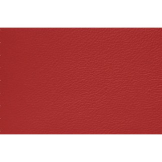 Canapé en cuir italien de luxe 5/6 places BRETINI rouge foncé, côté accoudoir gauche