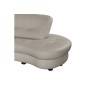Canapé en cuir italien de luxe 5/6 places BRETINI gris clair, côté accoudoir gauche Canapé en cuir italien de luxe 5/6 places BRETINI gris clair, côté accoudoir gauche