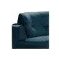 Canapé en velours luxe 5/6 places BRENNER bleu foncé, côté accoudoir gauche Canapé en velours luxe 5/6 places BRENNER bleu foncé, côté accoudoir gauche