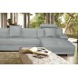 Canapé d'angle 8 places NAPO, gris clair, angle gauche Canapé d'angle 8 places NAPO, gris clair, angle gauche