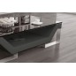 Table basse ELINI design Gris foncé. Exceptionnel modèle aux lignes tendances Table basse ELINI design Gris foncé. Exceptionnel modèle aux lignes tendances