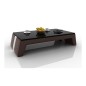 Table basse design SIARA, chocolat et blanc Table basse design SIARA, chocolat et blanc