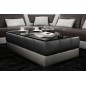 Table basse design ZEINA, Noir et gris foncé Table basse design ZEINA, Noir et gris foncé