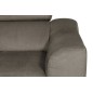 Canapé d'angle en velours luxe 5 places, ASHLEY, taupe, angle gauche (vu de face) Canapé d'angle en velours luxe 5 places, ASHLEY, taupe, angle gauche (vu de face)