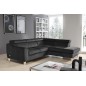 Canapé d'angle en velours luxe 5 places, ASHLEY, gris foncé, angle droit (vu de face) Canapé d'angle en velours luxe 5 places, ASHLEY, gris foncé, angle droit (vu de face)