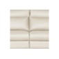 Canapé taille 2 places en 100% tout cuir épais de luxe italien, PERLA, blanc cassé, Ecru Canapé taille 2 places en 100% tout cuir épais de luxe italien, PERLA, blanc cassé, Ecru