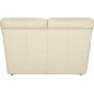 Canapé 2 places en 100% tout cuir italien vachette OSATIS, couleur beige Canapé 2 places en 100% tout cuir italien vachette OSATIS, couleur beige