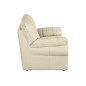 Canapé 2 places en 100% tout cuir italien vachette OSATIS, couleur beige Canapé 2 places en 100% tout cuir italien vachette OSATIS, couleur beige