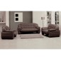 Fauteuil 1 place en cuir italien BENSON, chocolat. Fauteuil 1 place en cuir italien BENSON, chocolat.
